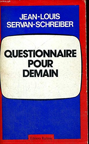 Beispielbild fr Questionnaire pour demain zum Verkauf von Librairie Th  la page