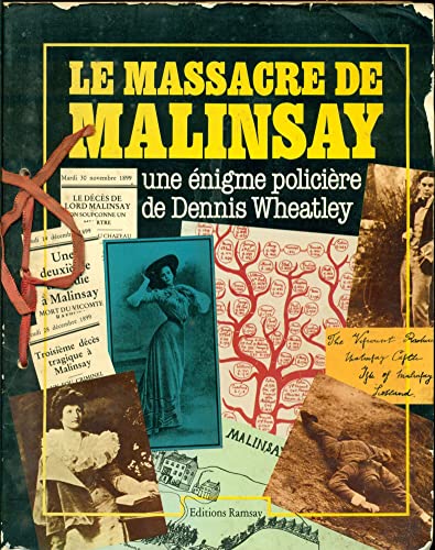 Le massacre de Malinsay Une énigme policière de Dennis Wheatley