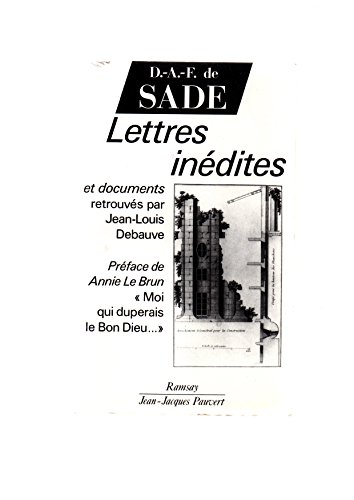 Beispielbild fr Lettres in dites et documents zum Verkauf von Librairie Theatrum Mundi