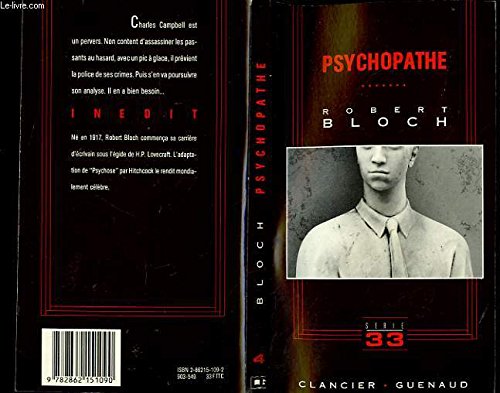 Imagen de archivo de Psychopathe a la venta por Ammareal