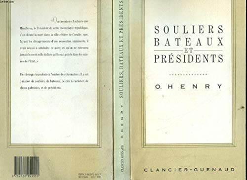 Imagen de archivo de Souliers bateaux et presidents [Paperback] O.HENRY a la venta por LIVREAUTRESORSAS