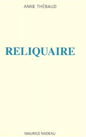Beispielbild fr Reliquaire zum Verkauf von Ammareal