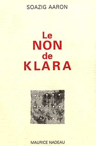 Stock image for Le non de Klara for sale by Red's Corner LLC