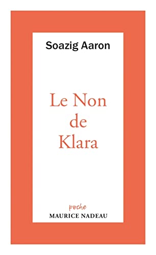 Beispielbild fr Non de Klara (Le) zum Verkauf von Librairie La Canopee. Inc.