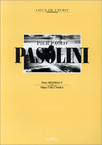 Stock image for Pier Paolo Pasolini for sale by Librairie de l'Avenue - Henri  Veyrier