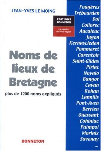 9782862532837: Noms de lieux de Bretagne