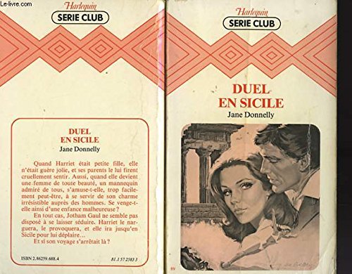 Stock image for Duel en Sicile (Collection Harlequin) for sale by Librairie Th  la page