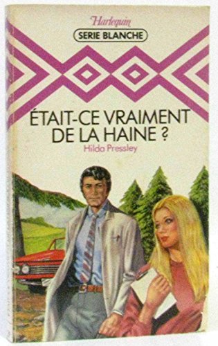 Stock image for Etait-ce vraiment de la haine ? for sale by Librairie Th  la page