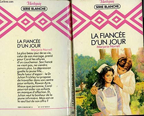 Beispielbild fr La Fiance d'un jour (Harlequin) zum Verkauf von Librairie Th  la page
