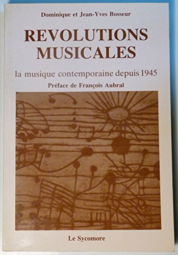 Beispielbild fr Broch - R volutions musicales - la musique contemporaine depuis 1945 zum Verkauf von AwesomeBooks