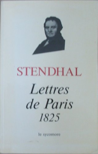Beispielbild fr Lettres de Paris par le petit-fils de Grimm (Chroniques /Stendhal) zum Verkauf von medimops