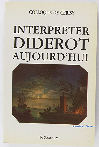 9782862622316: Interprter Diderot aujourd'hui