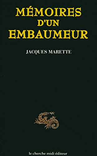 Imagen de archivo de Mmoires d'un embaumeur a la venta por STUDIO-LIVRES