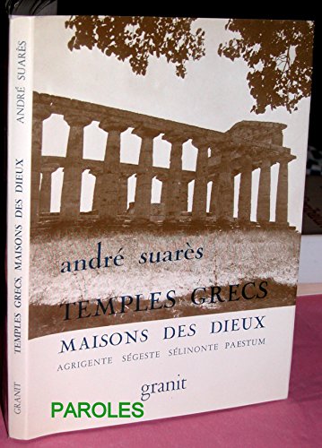 Beispielbild fr Temples grecs, maisons des dieux zum Verkauf von LIVREAUTRESORSAS