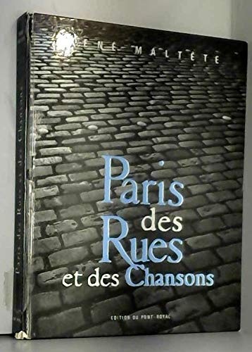 Stock image for Paris Des Rues Et Des Chansons for sale by RECYCLIVRE