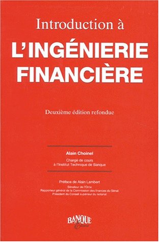 9782863252543: Introduction A L'Ingenierie Financiere. 2eme Edition