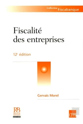 Imagen de archivo de Fiscalit des entreprises a la venta por Ammareal