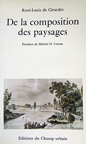 Stock image for De la Composition des paysages for sale by Librairie de l'Avenue - Henri  Veyrier