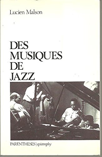 Beispielbild fr Des musiques de jazz zum Verkauf von Ammareal