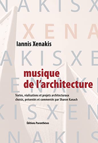 Imagen de archivo de Musique de l'architecture (French Edition) a la venta por Gallix