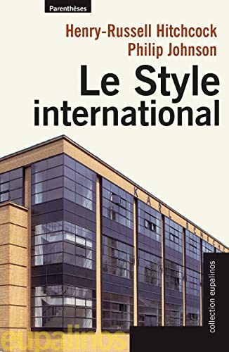 Imagen de archivo de Le style international a la venta por Revaluation Books