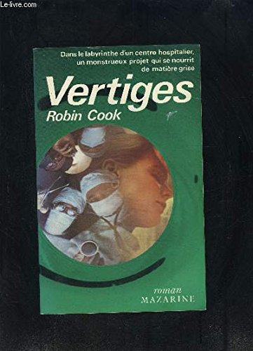 Stock image for Vertiges (Roman Mazarine) for sale by Better World Books: West