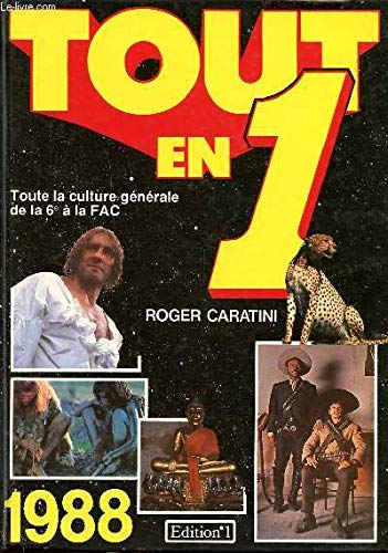 Imagen de archivo de Tout en 1. 1988. a la venta por Librairie Th  la page