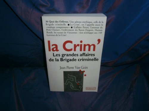 Beispielbild fr La crim' zum Verkauf von Ammareal
