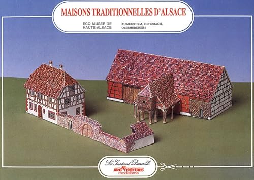 Houses of Alsace: Scale Architectual Paper Model (French Edition) (9782864040255) by Lescher, Bernard; Grodwohl, Marc