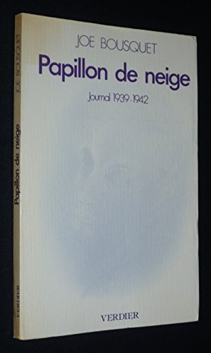 9782864320067: Papillon de neige: Journal 1939-1942: 0000