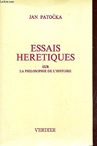 Stock image for Essais hrtiques sur la philosophie de l'histoire for sale by J. HOOD, BOOKSELLERS,    ABAA/ILAB