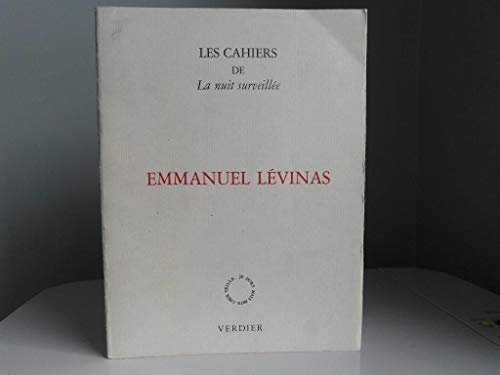 9782864320357: Emmanuel levinas