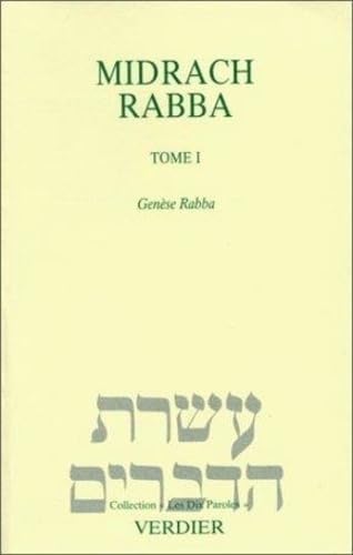 9782864320586: Midrach rabba Tome 1: Gense rabba