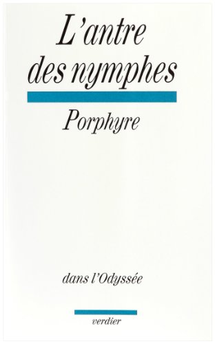 Beispielbild fr L'antre des nymphes dans l'Odysse zum Verkauf von medimops