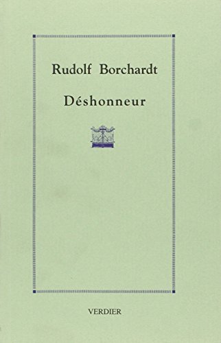 9782864321279: Dshonneur une tragdie (0000)