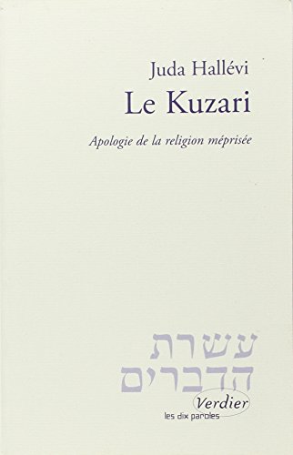 Beispielbild fr Le Kuzari. Apologie de la religion mprise zum Verkauf von medimops