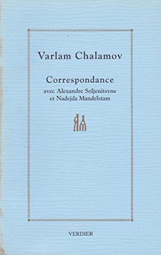 Beispielbild fr Correspondance avec Alexandre Soljenitsyne et Nadejda Mandelstam (0000) zum Verkauf von Ammareal