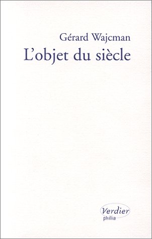 Beispielbild fr L'objet du sicle. zum Verkauf von Antiquariat & Verlag Jenior