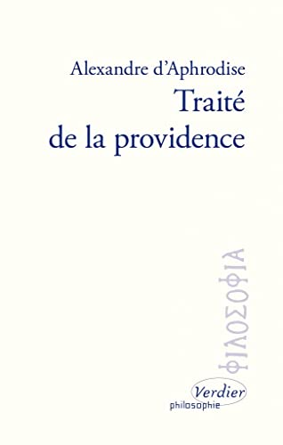 Stock image for Trait de la providence (0000) for sale by Gallix