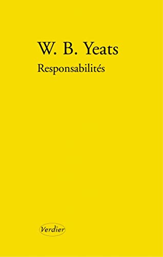 ResponsabilitÃ©s (0000) (9782864323976) by Yeats, William Butler