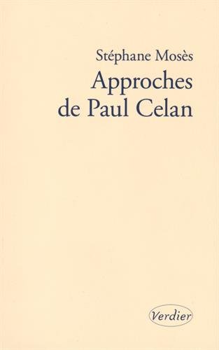 Stock image for Approches de Paul Celan (0000) for sale by Gallix
