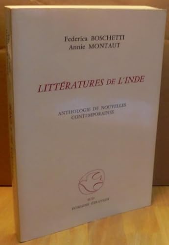 9782864460701: Littratures de l'Inde: Anthologie de nouvelles contemporaines