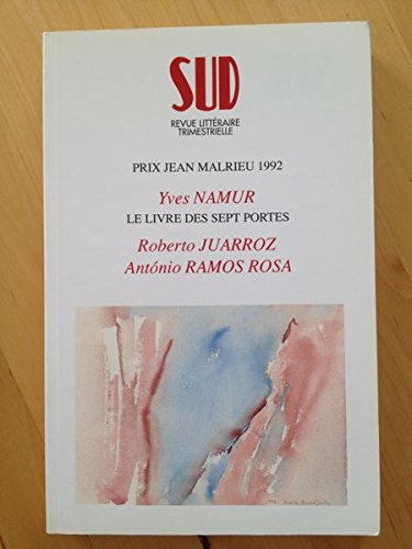 Beispielbild fr Sud prix jean malrieu 1992 032696 zum Verkauf von medimops