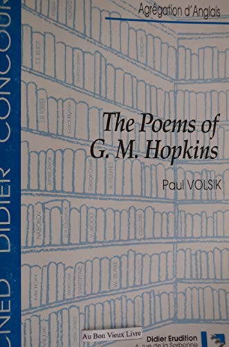 9782864602590: The poems of G. M. Hopkins (Collection CNED-Didier concours)