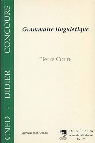 9782864603252: Grammaire linguistique