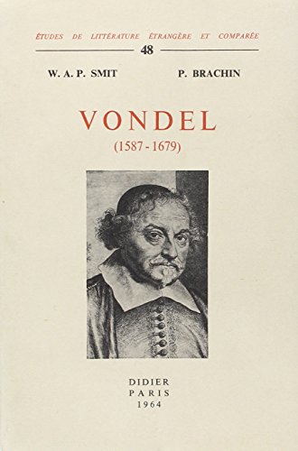 Imagen de archivo de Vondel (1587-1679) a la venta por LeLivreVert