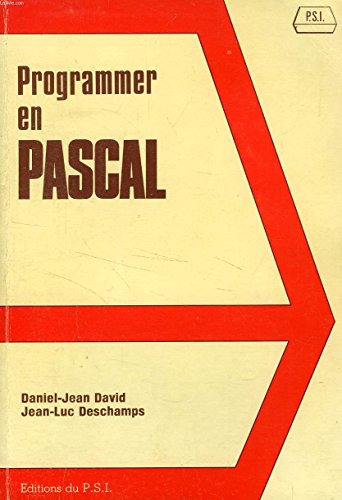 Beispielbild fr Programmer en PASCAL zum Verkauf von Ammareal
