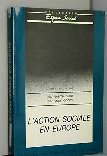 Stock image for L'action sociale en europe for sale by Ammareal