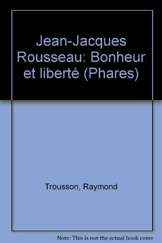 9782864805861: Jean-Jacques Rousseau