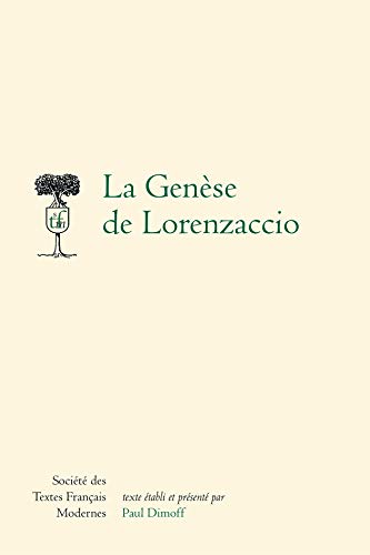 9782865031108: Gense de Lorenzaccio